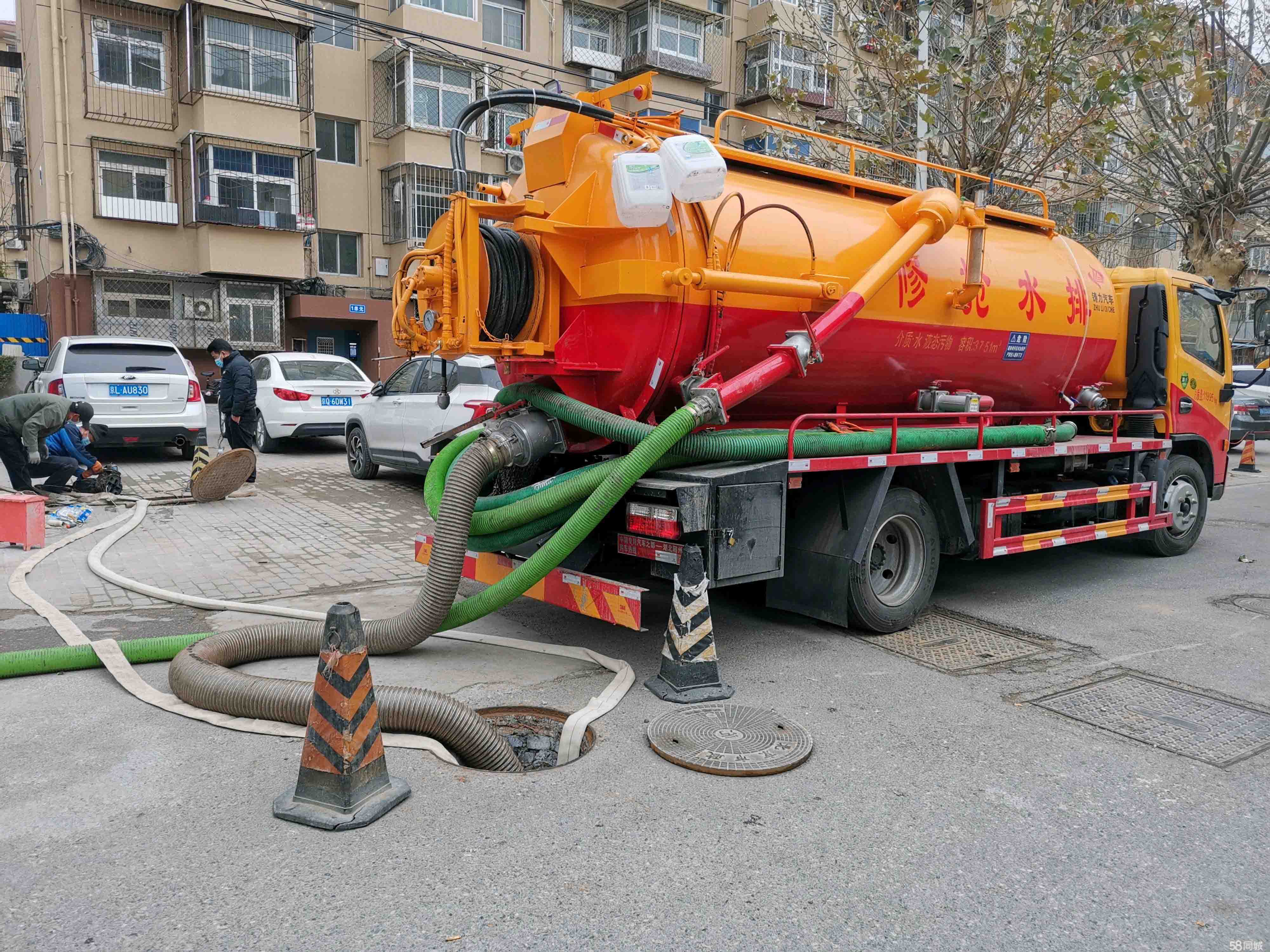 罗山抽粪吸污